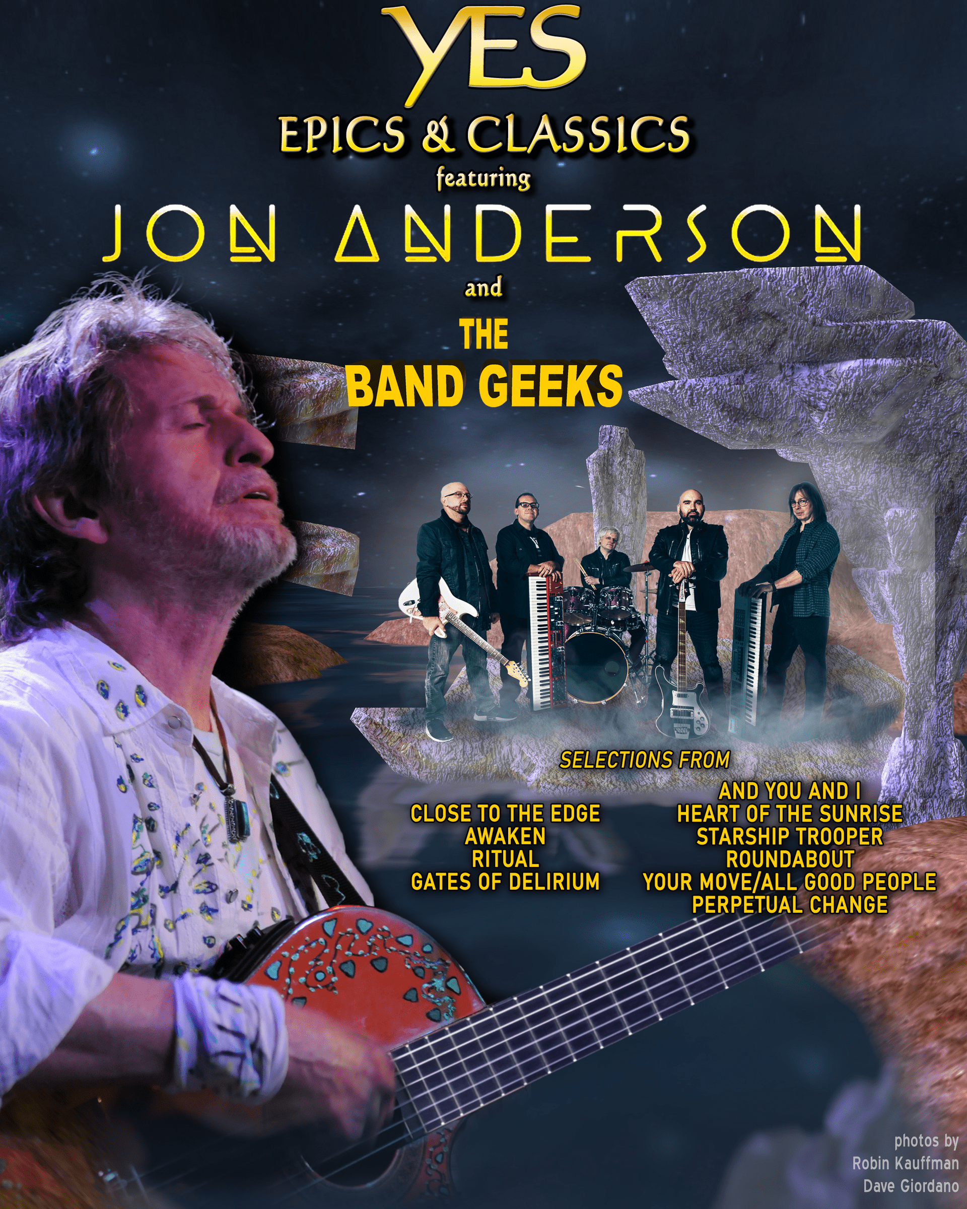 YES Epics & Classics performed by Jon Anderson and The Band Geeks Des