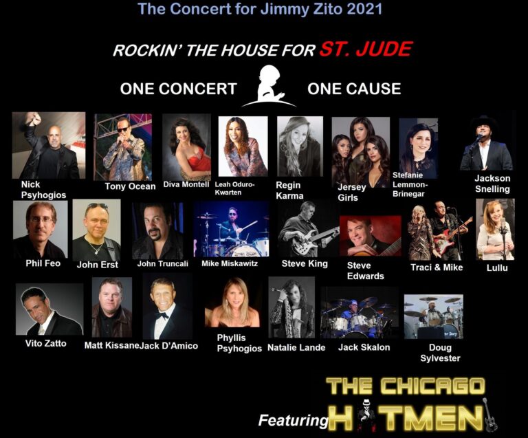 Concert for Jimmy Zito – ROCKIN’ THE HOUSE FOR ST. JUDE!