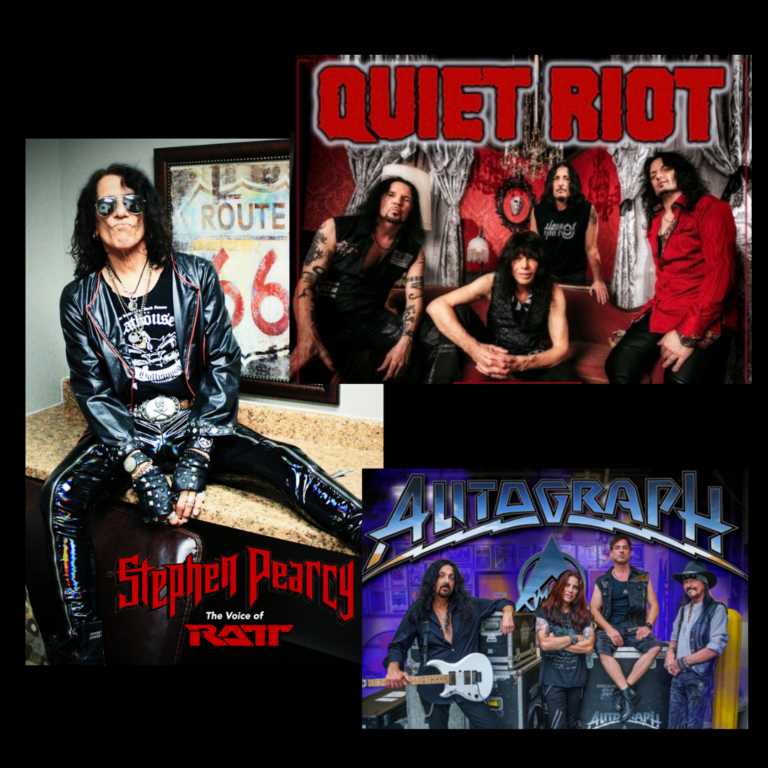 Stephen Pearcy the Voice of Ratt, with special guests Quiet Riot & Autograph